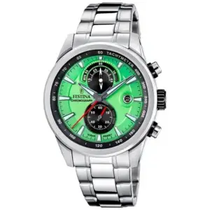 festina timeless chronographe 44mm montre homme | f20694/3
