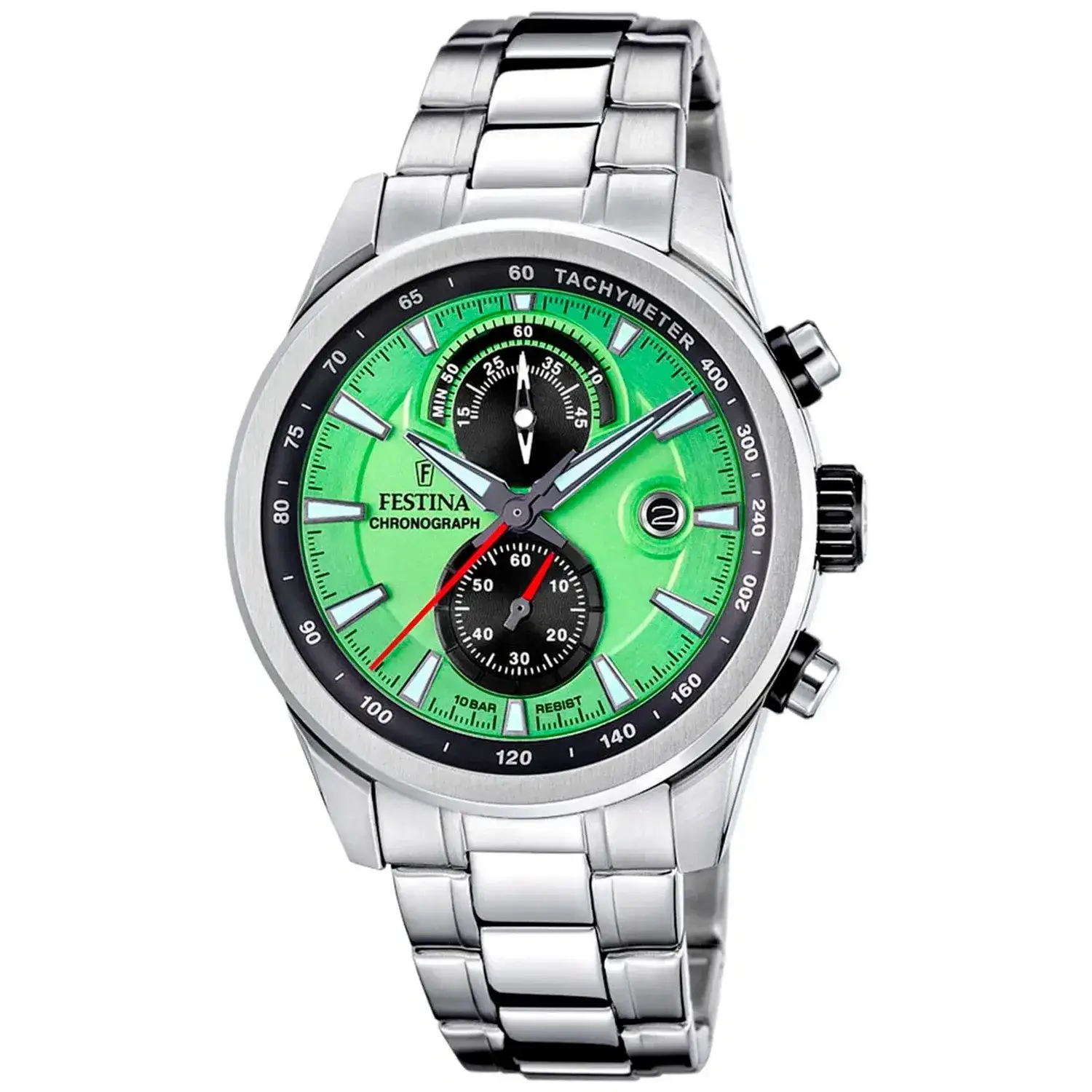 festina timeless chronographe 44mm montre homme | f20694/3 festina timeless chronographe 44mm montre homme | f20694/3