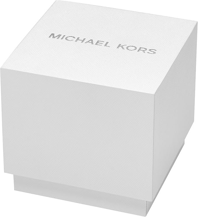 michael kors ritz chronographe cadran blanc montre bracelet acier deux tons pour femme mk5057 michael kors ritz chronographe cadran blanc montre bracelet acier deux tons pour femme mk5057