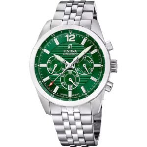 montre homme festina timeless chronograph f20742/2