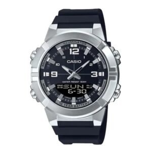 casio standard dual time resin belt watch amw 870 1avdf
