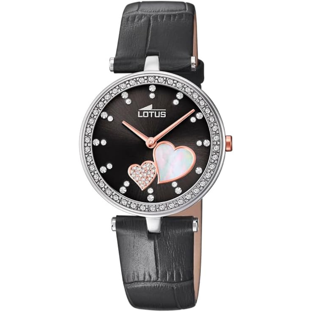 lotus montre femme analogique cuir gris 18622/4 lotus montre femme analogique cuir gris 18622/4