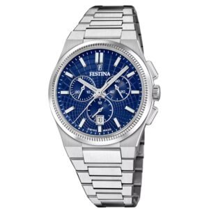 montre homme festina swiss made rivé f20059/2