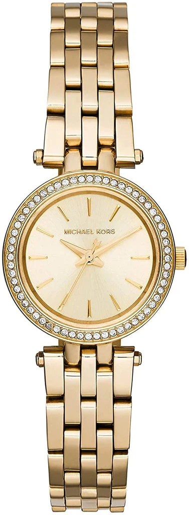 michael kors darci cadran doré avec diamants bracelet en acier doré pour femme mk3295 michael kors darci cadran doré avec diamants bracelet en acier doré pour femme mk3295