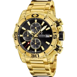 montre homme festina timeless chronograph f20492/4